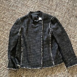 Black and cream boy or jacket